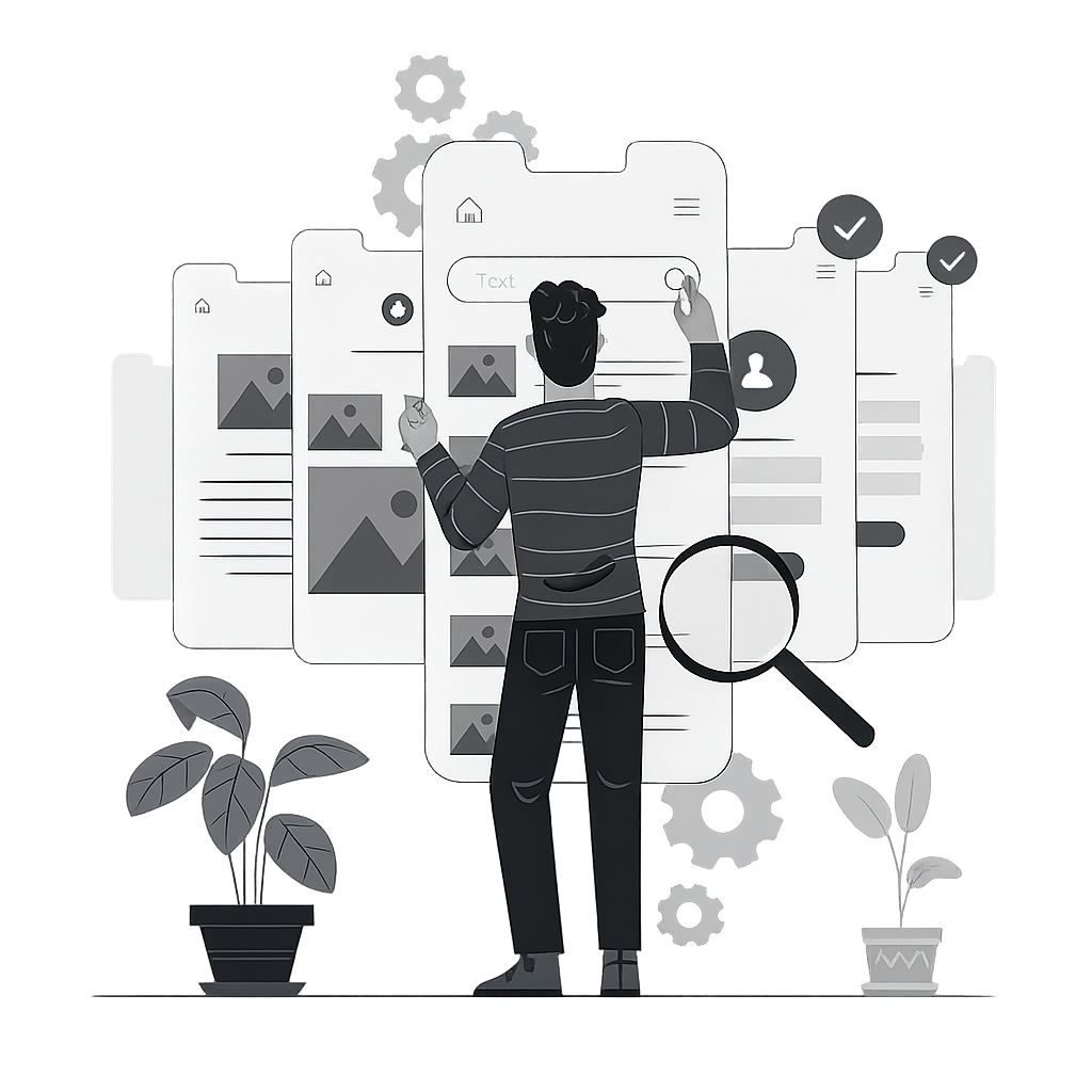 Transparência na criação!